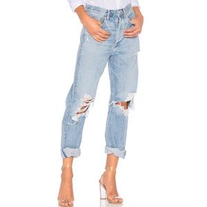 AGOLDE 90s Mid Rise Loose Fit sz 27 in Fall Out